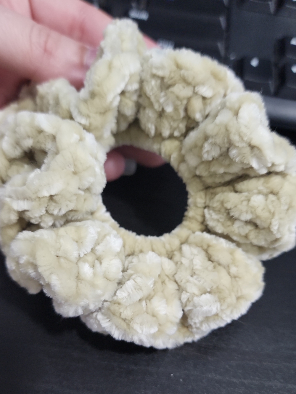Green Apple Scrunchie